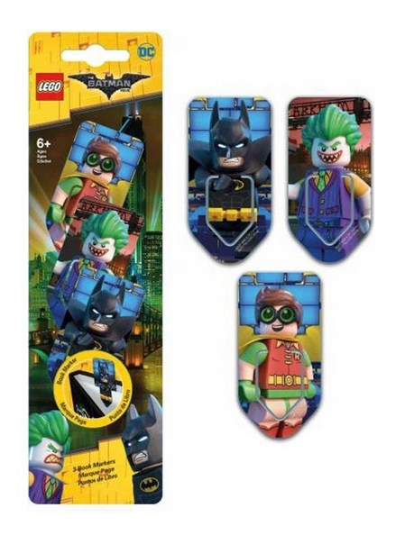 LEGO 51762 BATMAN MOVIE ZESTAW ZAKŁADEK 3D Marka LEGO