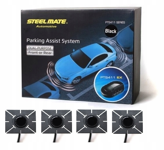 Czujnik parkowania STEELMATE PTS411EX PRZÓD/TYŁ FL