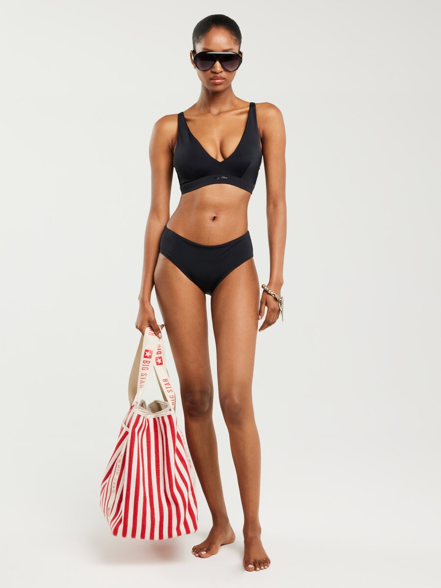 Big Star Horní Část Plavek Černá Morra 906 M