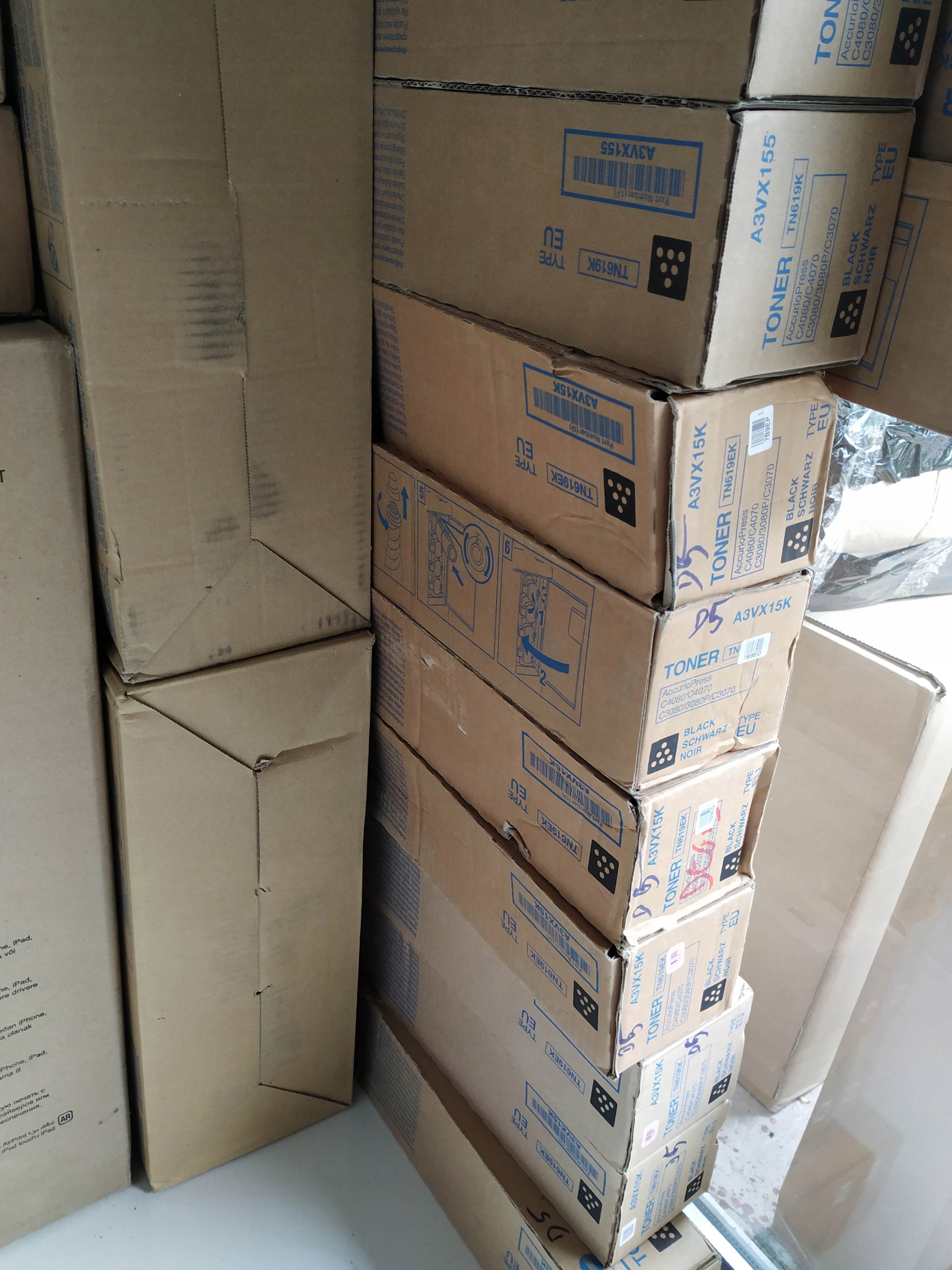 Toner Minolta TN-619 TN619 K A3VX15K 3070 C3080 C4070 C4080