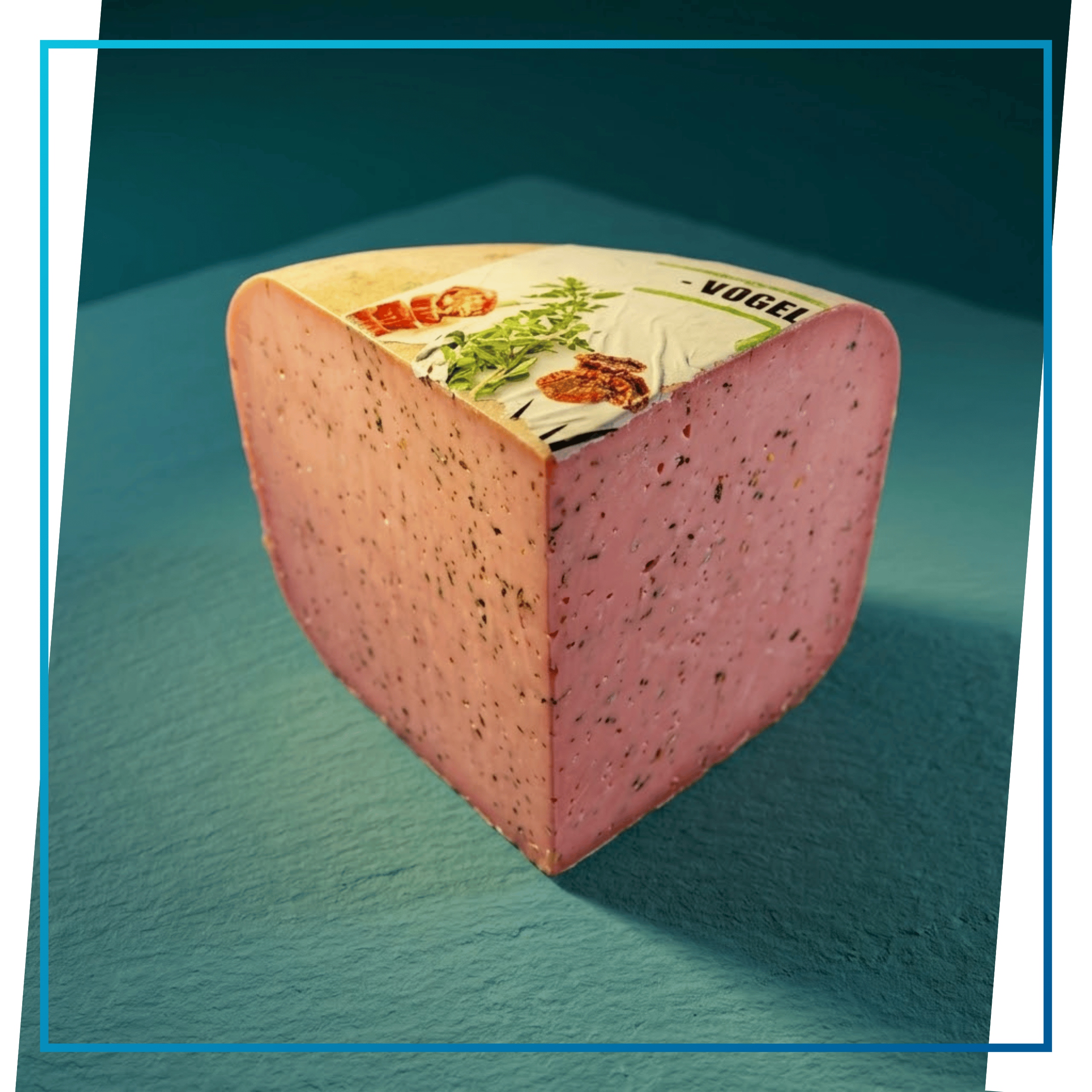 Holenderski Ser Veenweide Vogelweide Z Czerwonym Pesto 1 Kg Flomaro