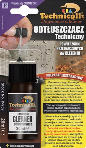 ODTLUSZCZACZ TECHNICZNY 20ML P-959/TCH TECHNICQLL Pojemność opakowania 20 ml