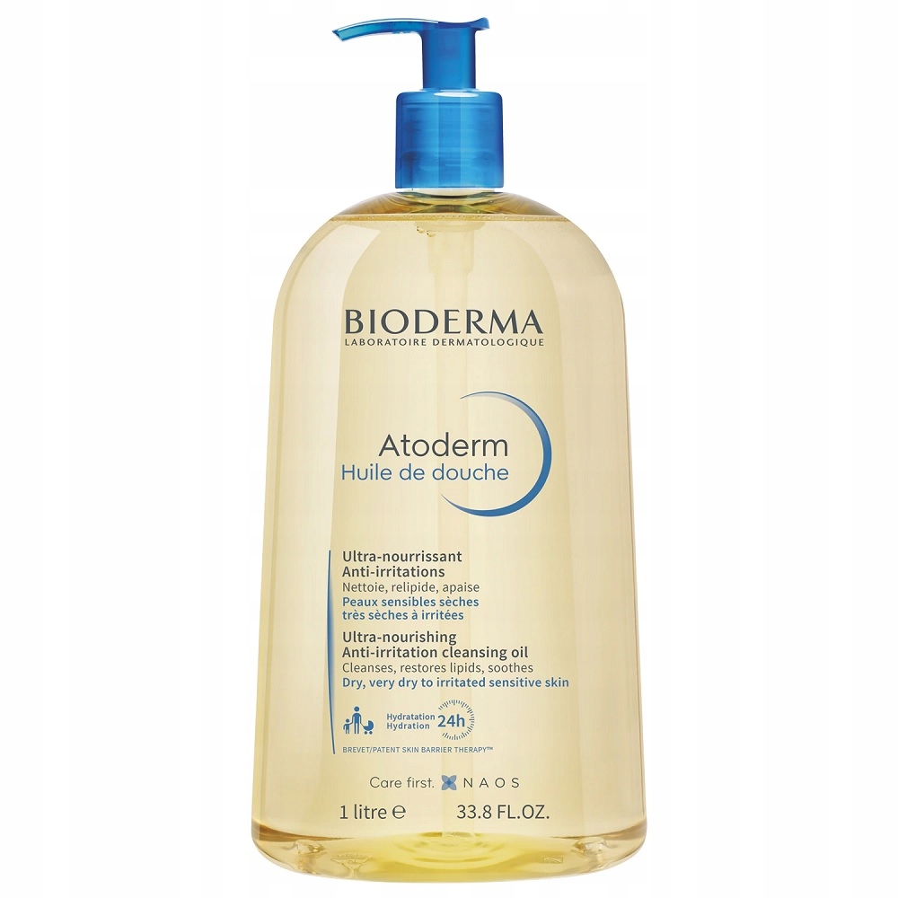 Bioderma Atoderm Nawilżający Olejek Do Kąpieli I Pod Prysznic 1000ml