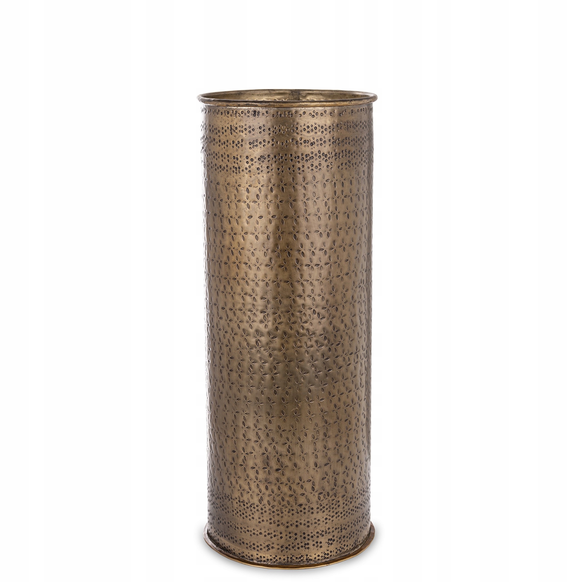 Dáždniková nádoba na dáždnik retro zlato starnúca praktická dekorácia