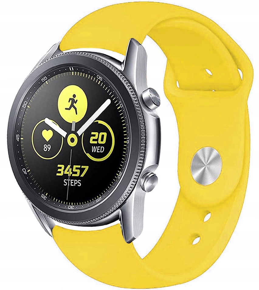 Żółty Pasek Samsung Galaxy Watch 3 41mm (Tech-Band)