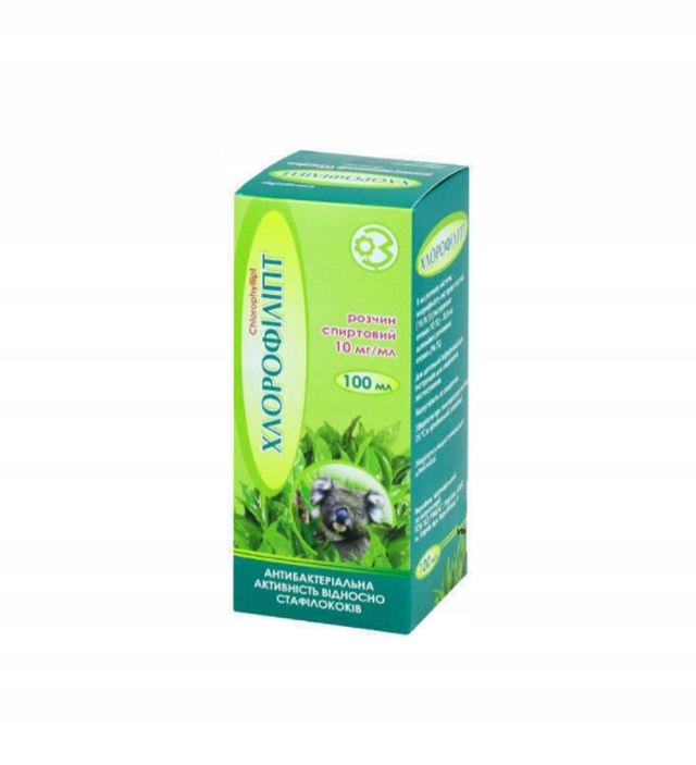 

Chlorofilipt wyciąg z pędów eukaliptusa 100 ml