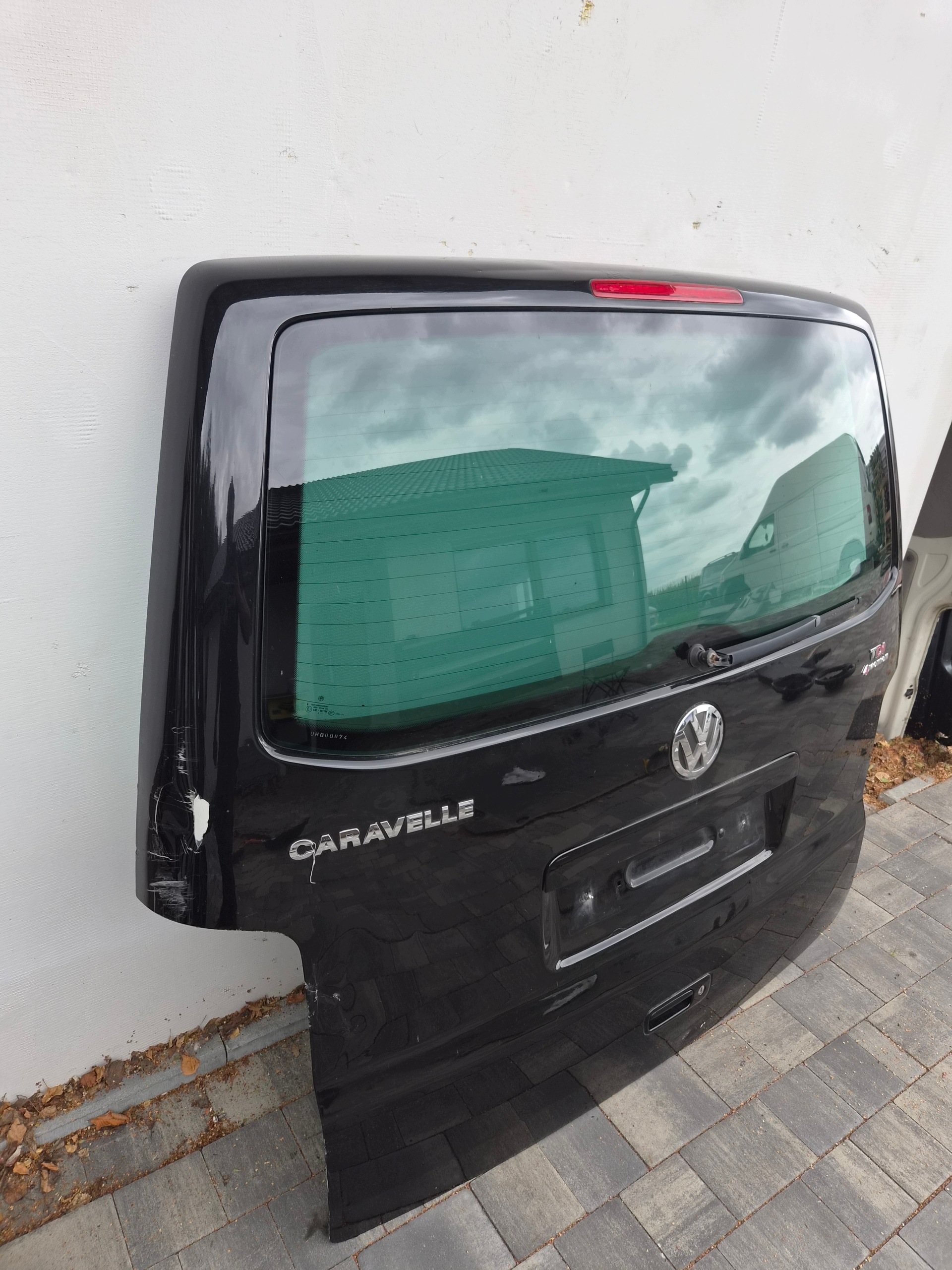 trunk door cover boot rear part VW T5 T5 LIFT black