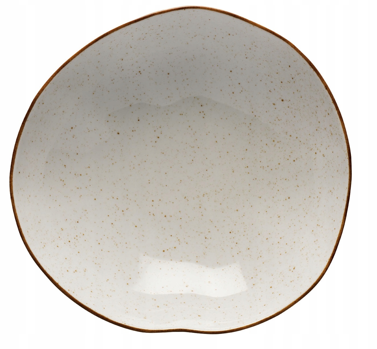 LUBIANA STONE AGE BEŻOWY SALATERKA 28,5 CM