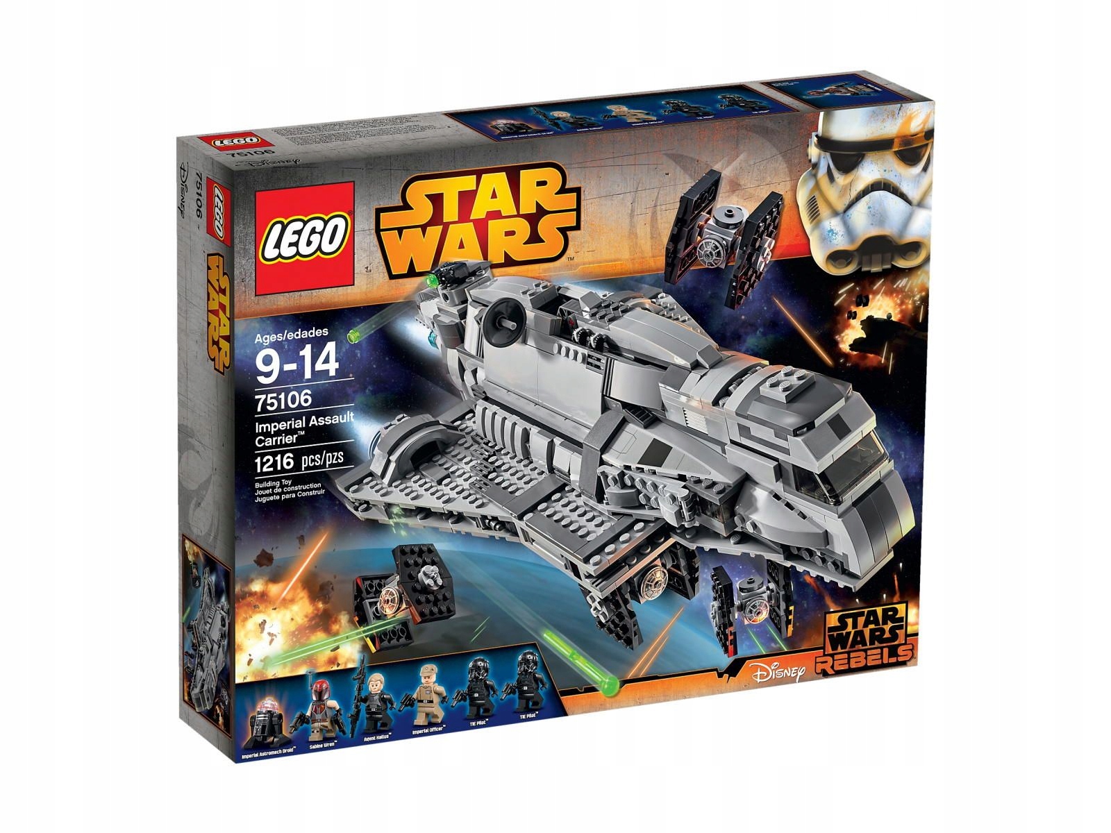 Lego Star Wars 75106 Útočný výsadkář Impéria Nové
