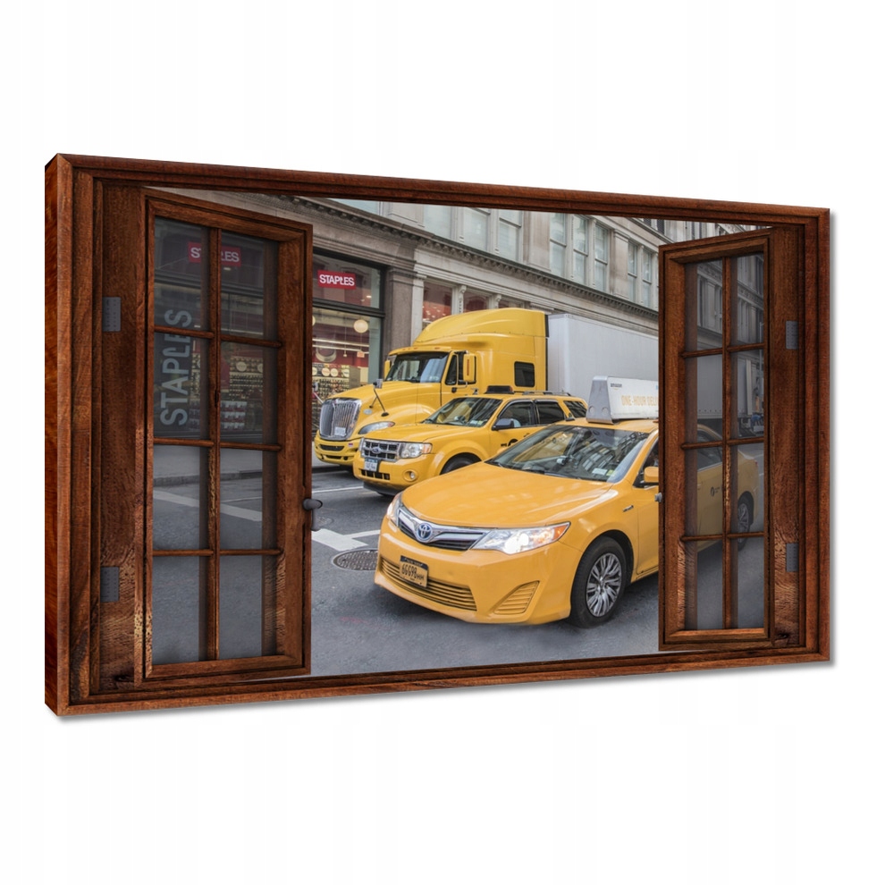 

Obrazy 120x80 Żółte pojazdy Nowy Jork