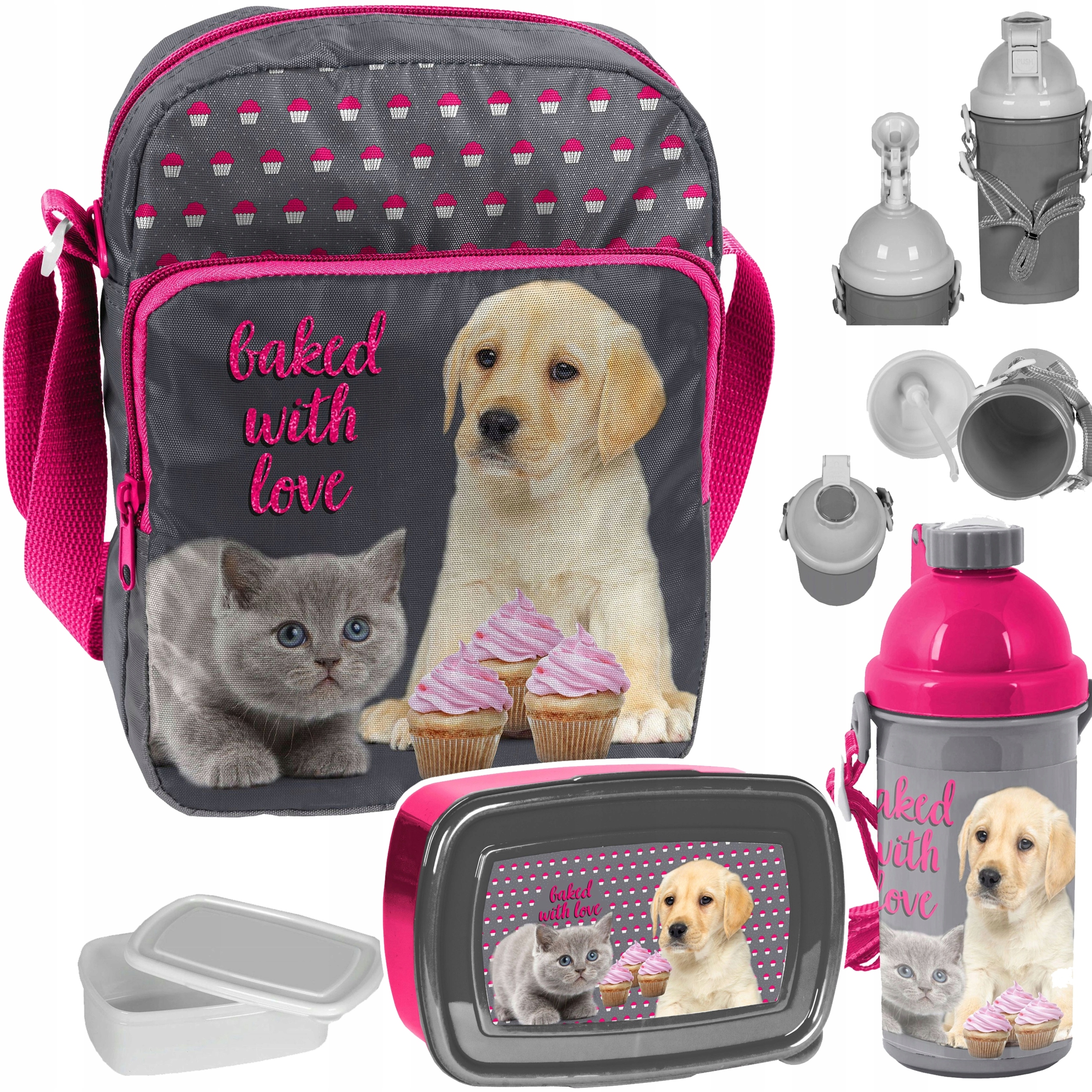 

Bidon Śniadaniówka Bpa Fre Torebka Na Ramię