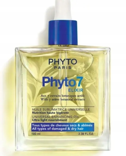 Phyto Phyto7 Elixir Hydratační olej na vlasy 100 ml
