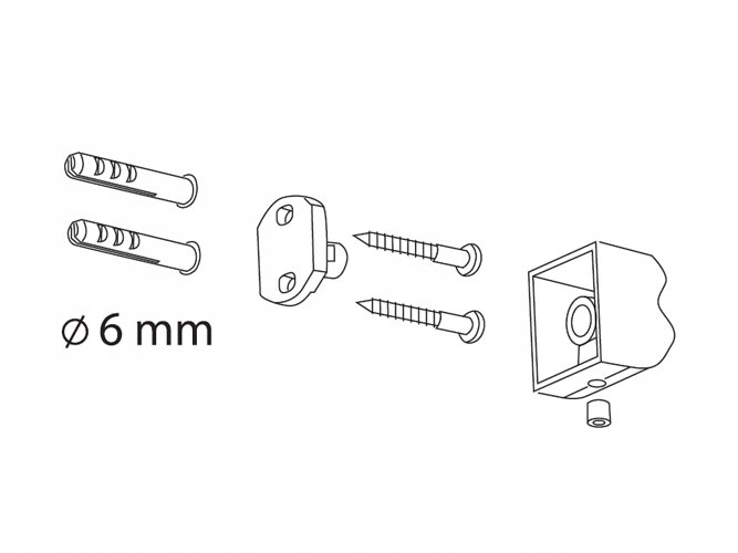 BISK FUTURA BLACK WIESZACZEK POJEDYNCZY CZARNY Kolor czarny
