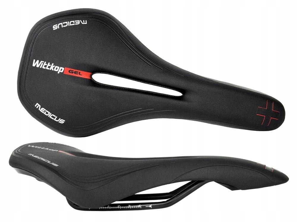 Siodełko rowerowe siodło Wittkop Medicus Twin ergonomiczne Żelowe 7.0