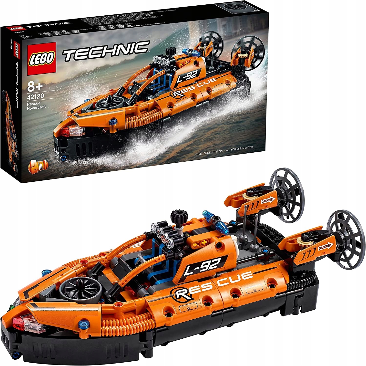 

Lego Technic Poduszkowiec Ratowniczy 42120