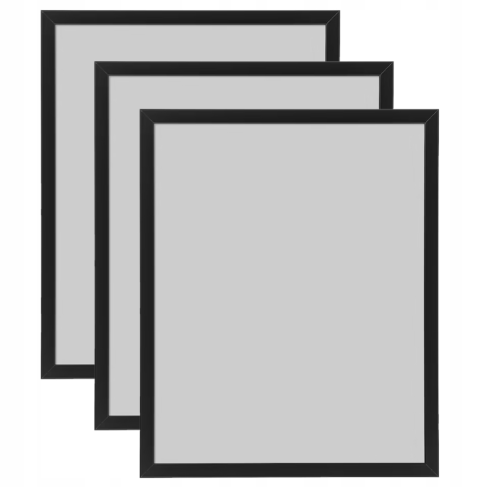 Ikea Fiskbo Rámeček Na Fotografie Černý 40X50 CM 3 Ks