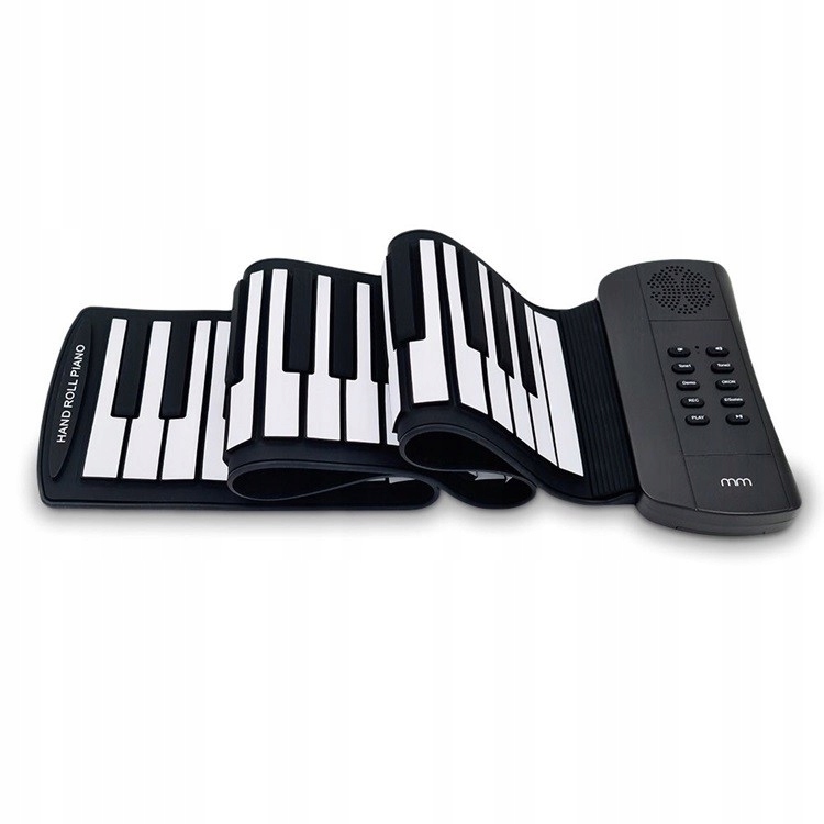 Kompaktní Přenosné Skládací Silikonové Piano pro Děti Usb Sluchátka