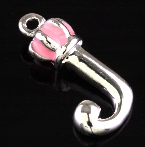 H1287N Wyjątkowa Zawieszka Charms 3D 20mm 2szt