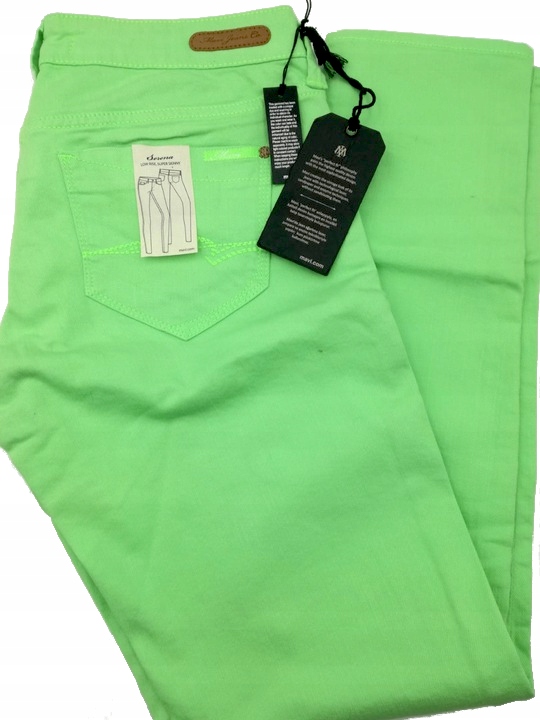 

Spodnie jeansowe damskie zielone Mavi 26/32