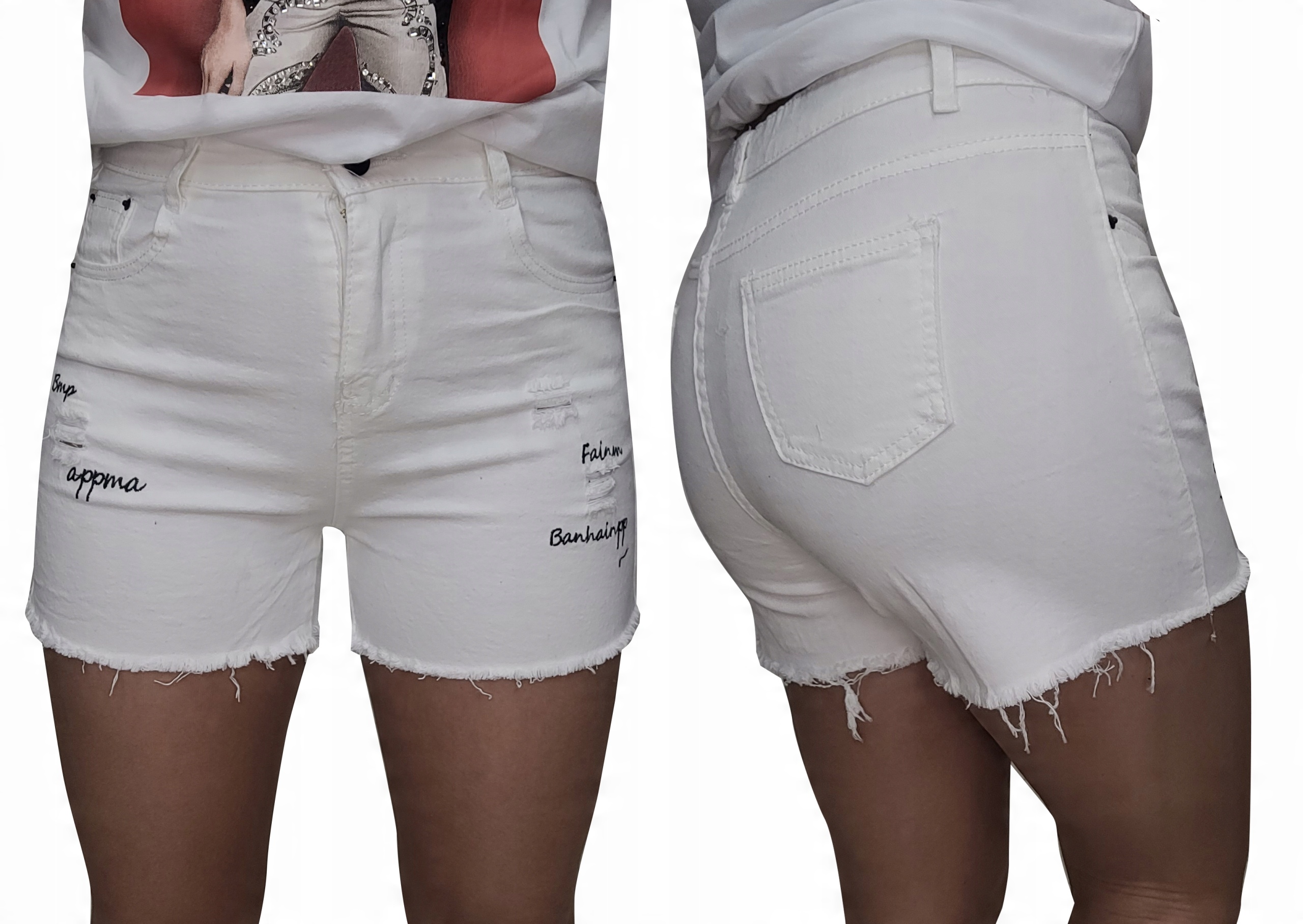 

Spodenki Jeans szorty jeansowe elastyczne S-xl