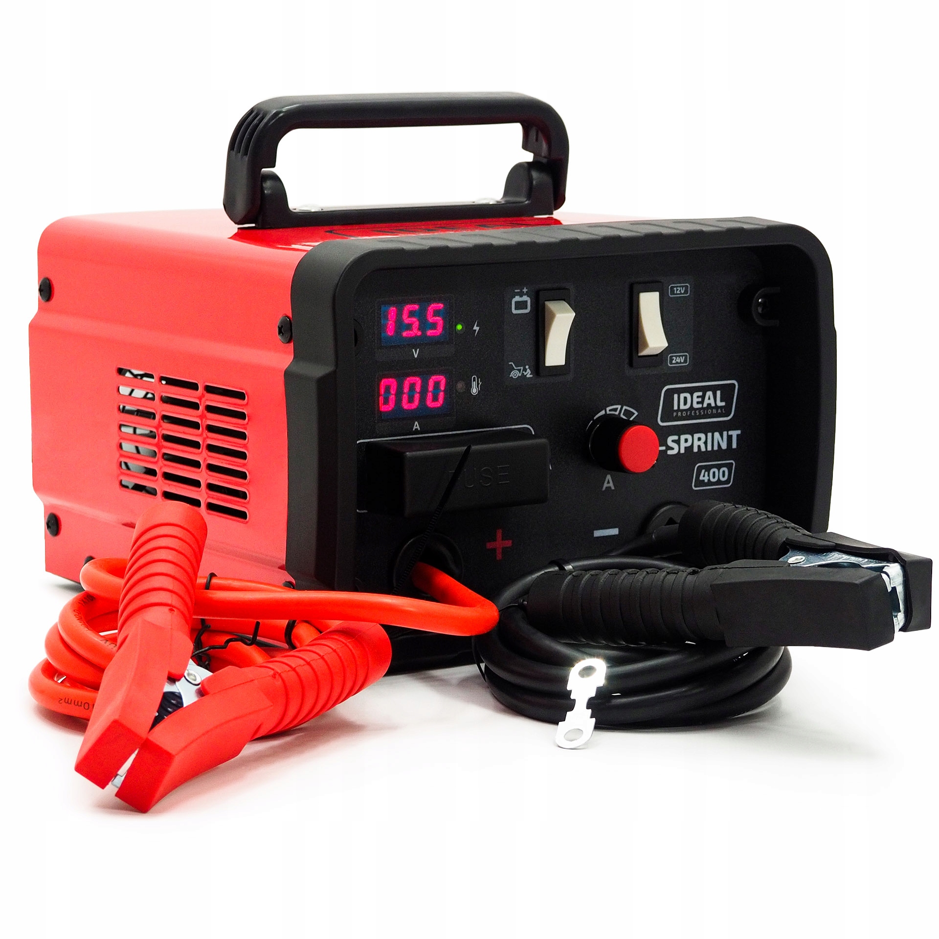 

Prostownik Z Rozruchem Ideal I-sprint 400 12 24V