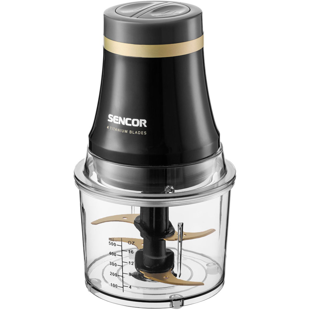 Elektryczny rozdrabniacz do żywności 400W 1000ml Sencor Scb 4000BK