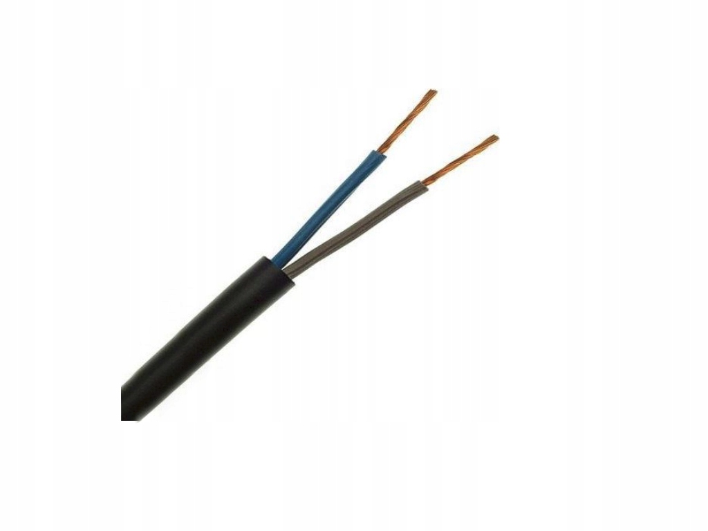 

Przewód Kabel Linka na Metry 2x0,75mm2 Czarny Led