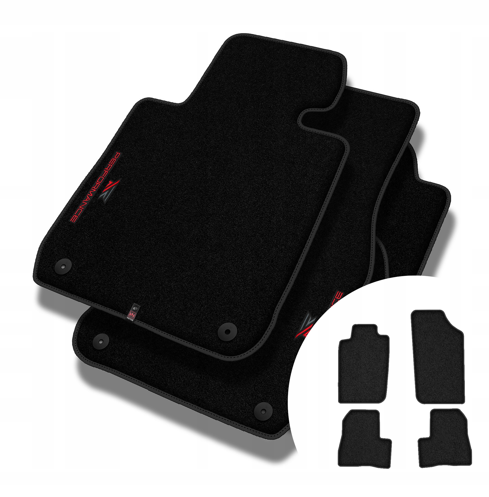 Velúrové koberčeky Performance Premium pre Peugeot 206 1998-2012