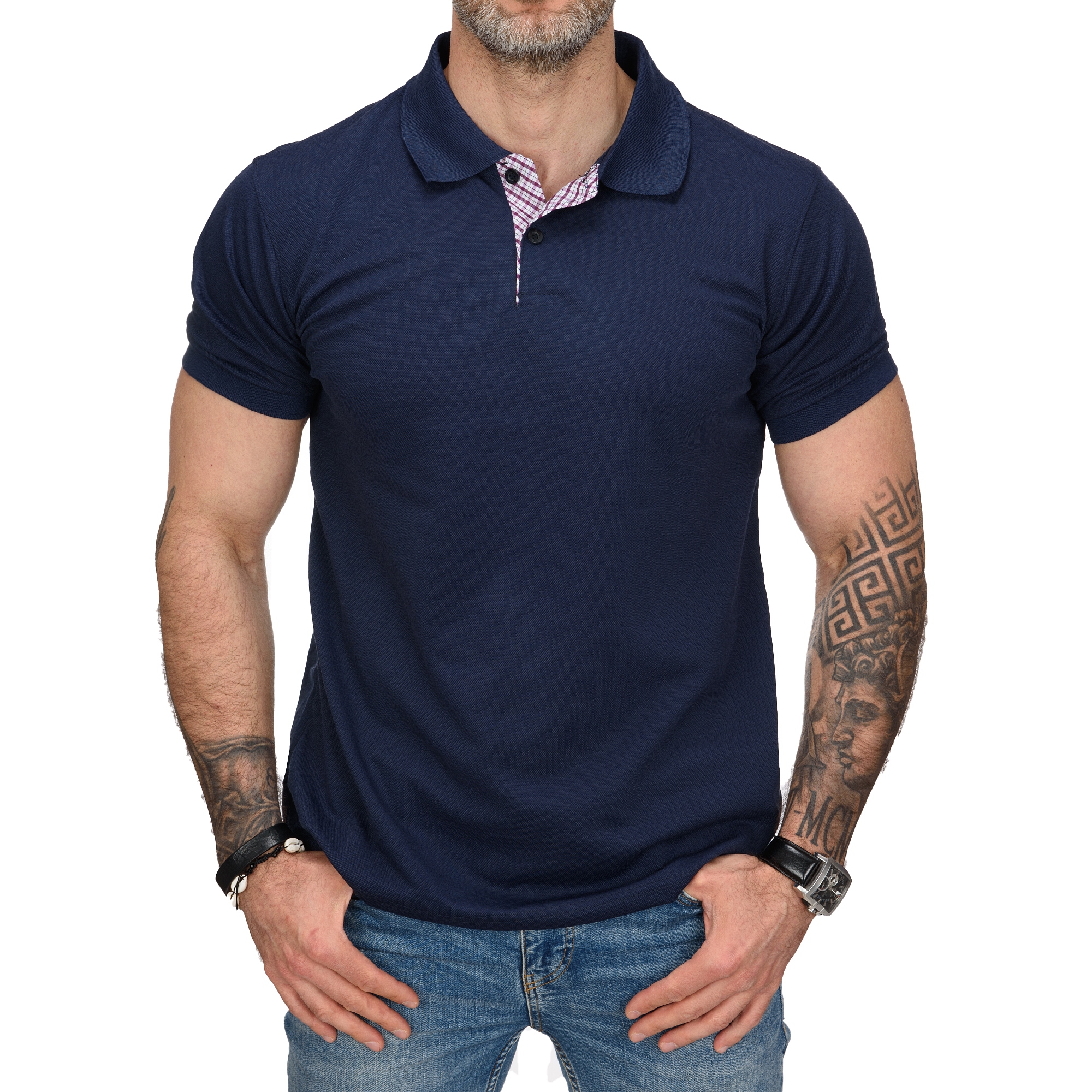 

P313 r. XXL Męska Koszulka Polo Gładka Polówka