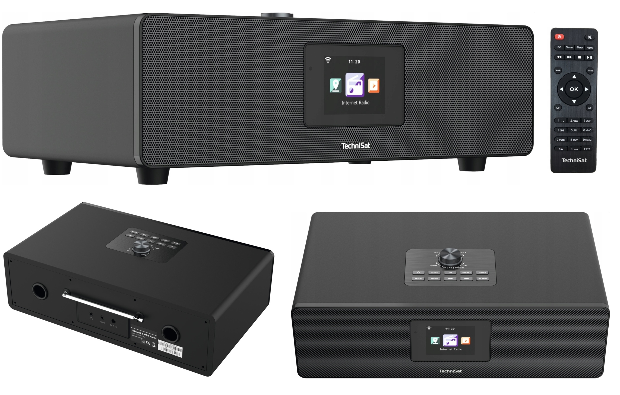 Radio FM DAB+ Internetowe WiFi USB Bluetooth przez Internet 357 Nowy Świat