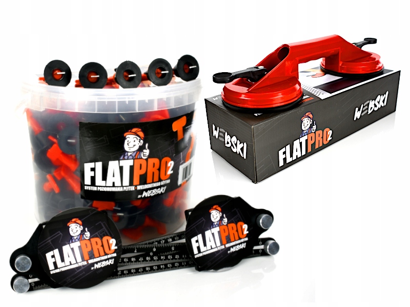 Klipsy podporující pokládání dlaždic 250 x příslušenství