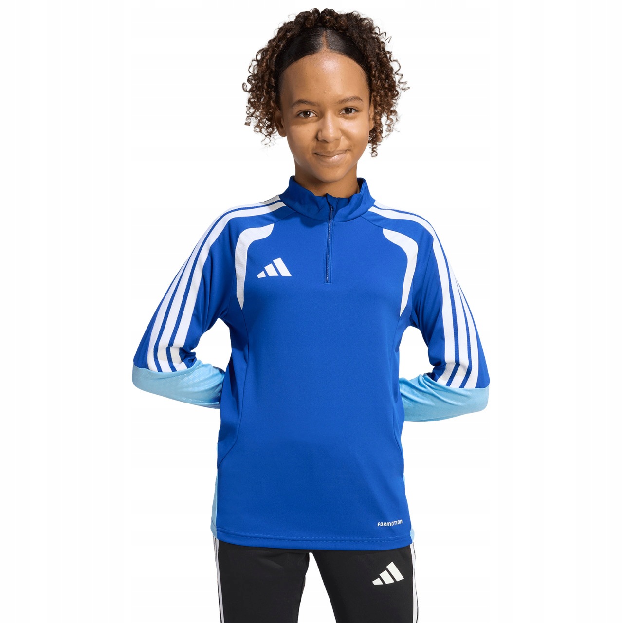 Bluza dla dzieci adidas Tiro 26 Competition Training Top niebiesko-błękitna