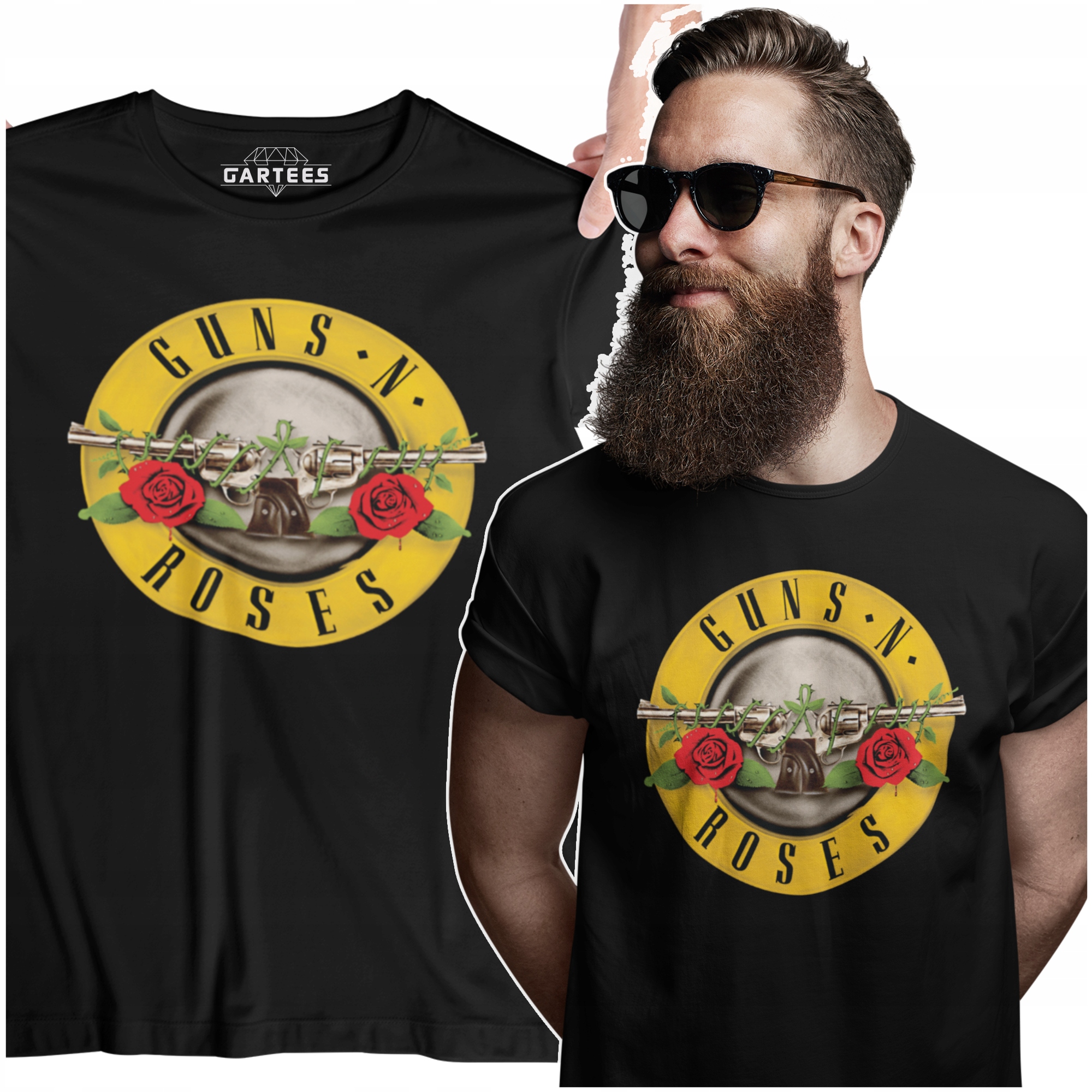 

Koszulka Męska Guns N Roses Slash Na Koncert