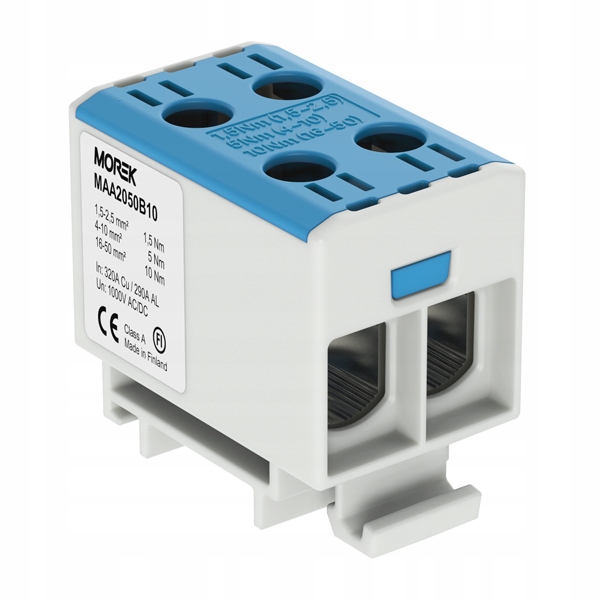 

OTL50-2 zacisk podwójny 2xAl/Cu 1,5-50mm² 2x50 lz
