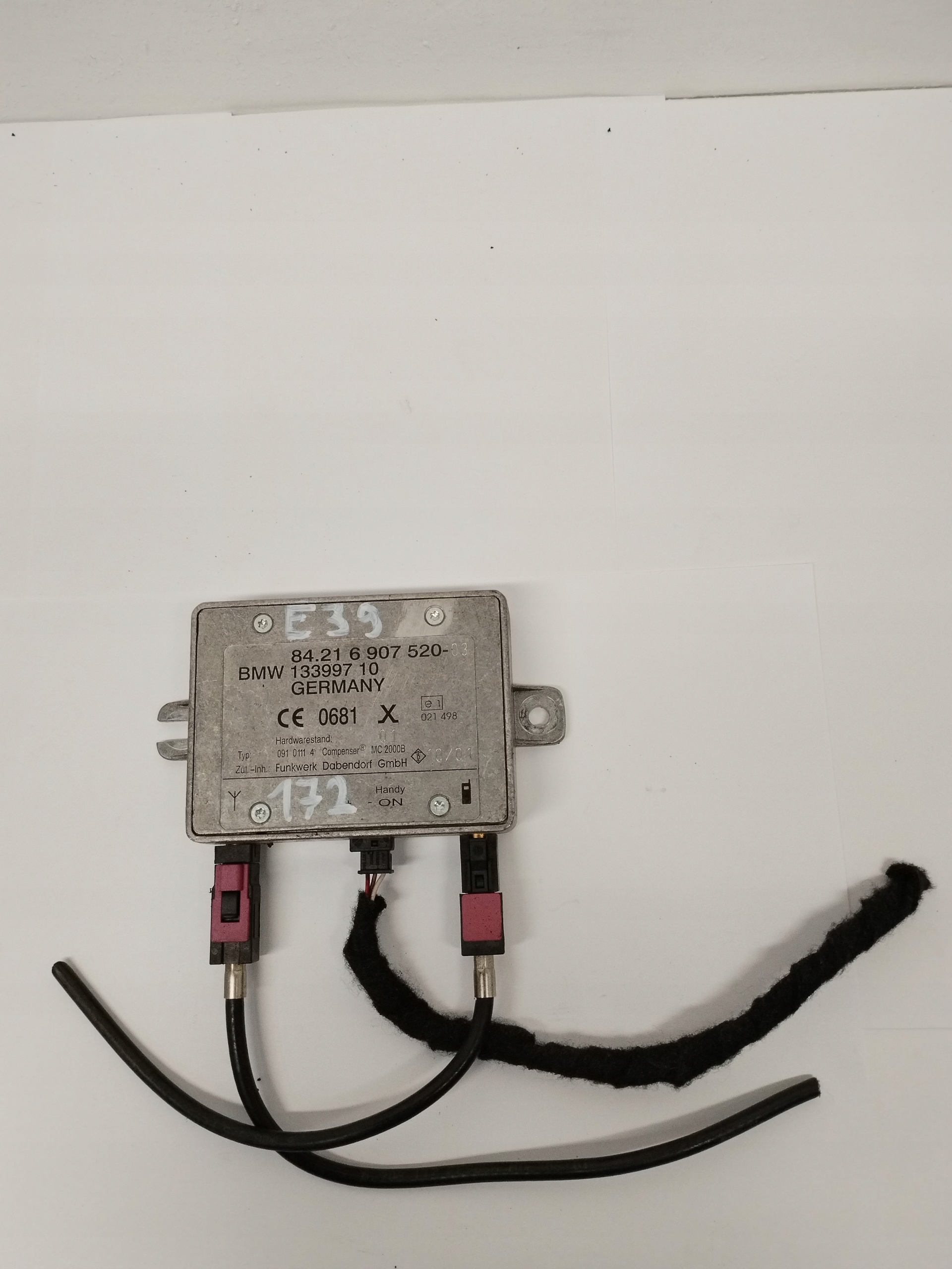 module control unit amplifier telefonu BMW E39 6907520