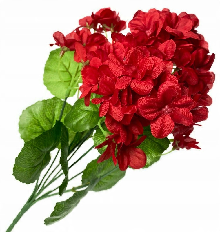 

Bukiet Pelargonia 7 Gałązek sztuczne kwiaty