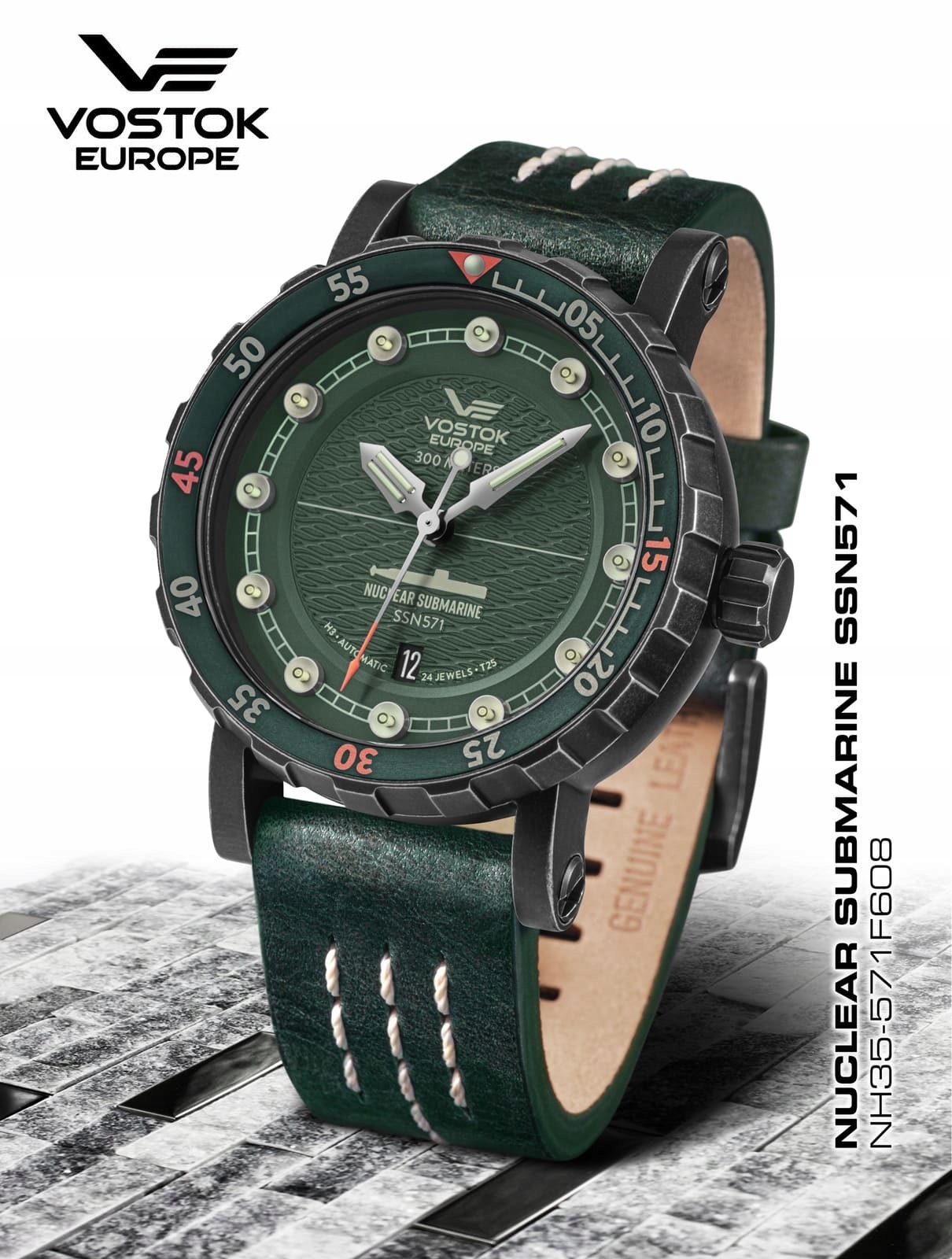 Hodinky Vostok Europe Nuclear Automatik NH35-571F608