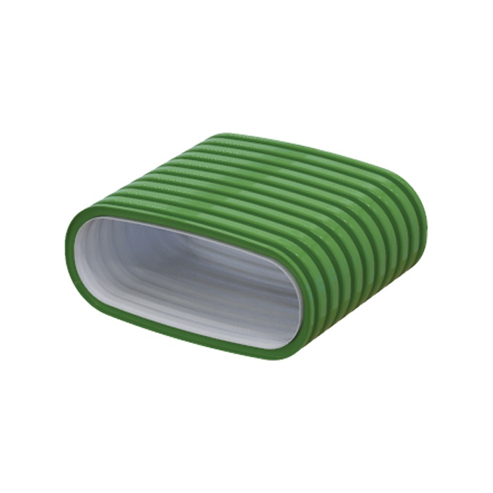 Rura Przewód Kanał Płaski owalny antybakteryjny 117x52mm/50mb Flexivent