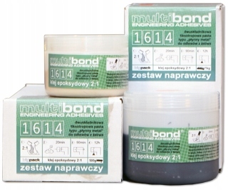 MULTIBOND-1614 Tekutá epoxidová pasta z tekutého kovu 500 g