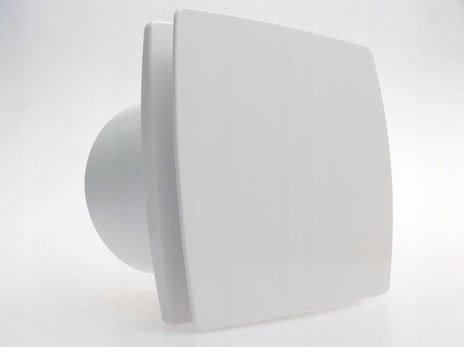 Wentylator front płaski plastik standard fi100