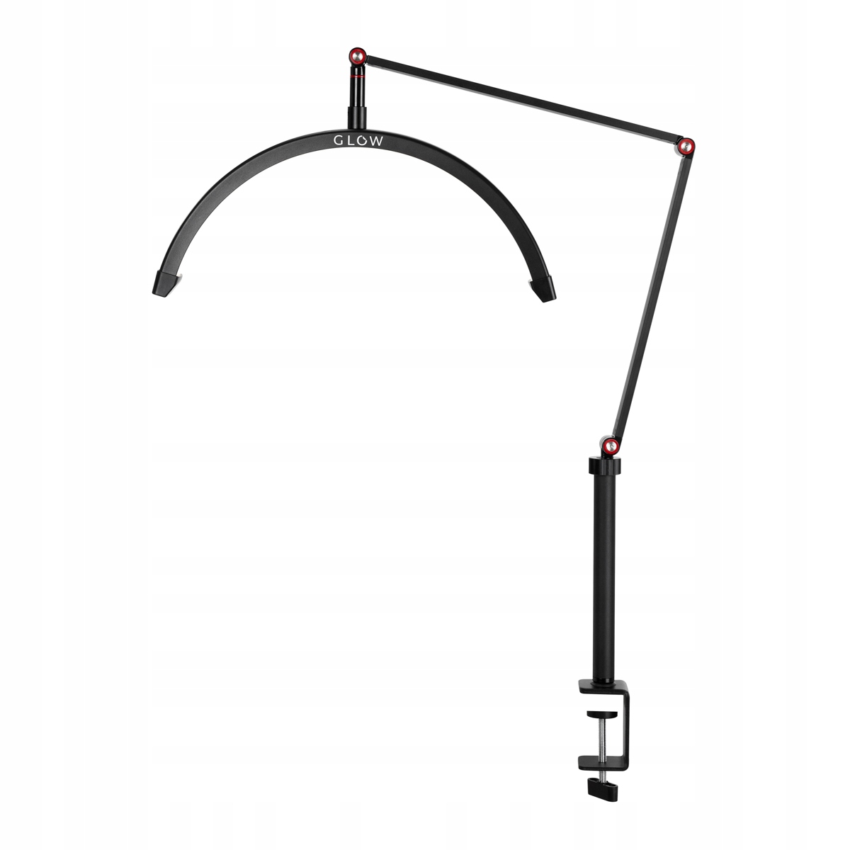Ošetřovací lampa Glow MX3 pro pracovní desku, černá
