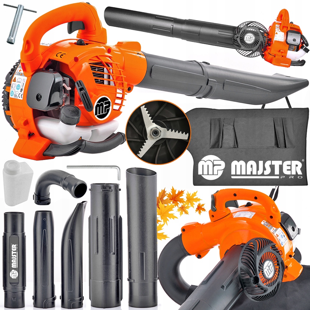 Foukač Vysavač s Drtičem Listí MP0078 Výkon