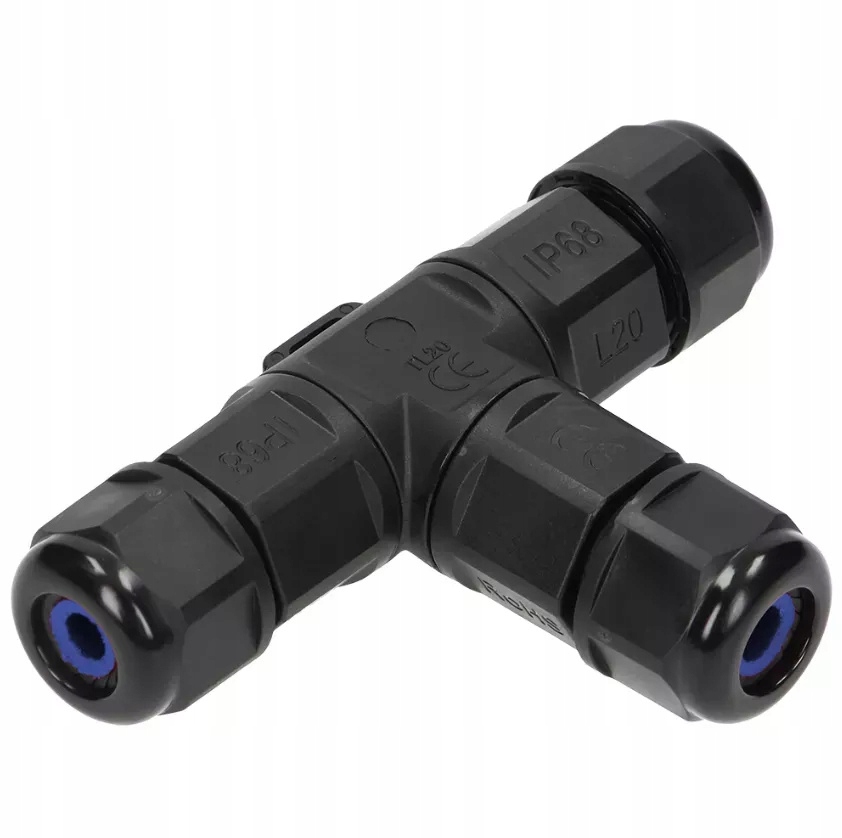 

Złącze Kablowe Konektor Żeński Trójnik T 3x4mm2