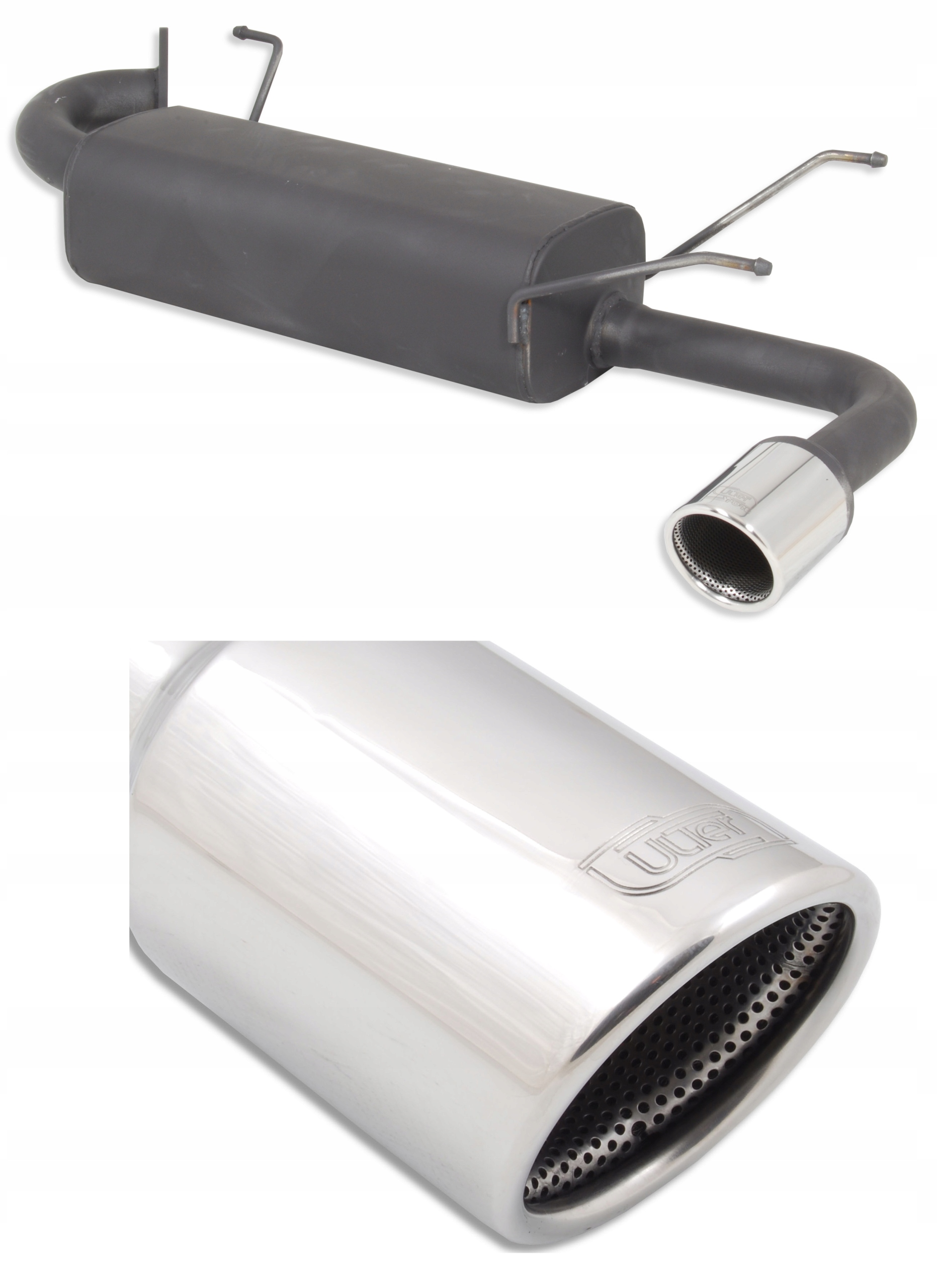 116-103/90RS (2) - Спортивний глушник MAZDA MX5 NB 1.8 103kw CABRIO