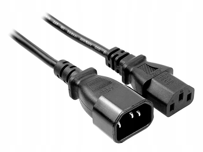 Kabel zasilający PRZEDŁUŻACZ przedłużka 1,5m