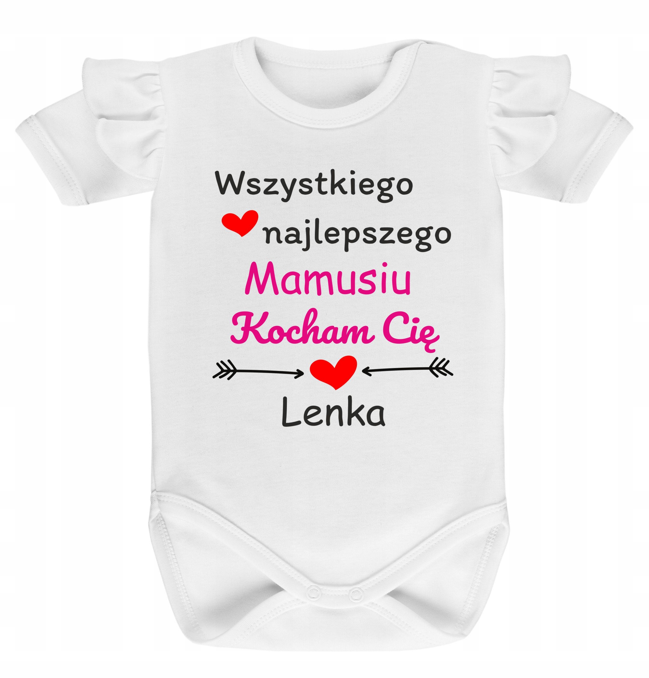

Body białe na Dzień matki urodziny mamy z imieniem