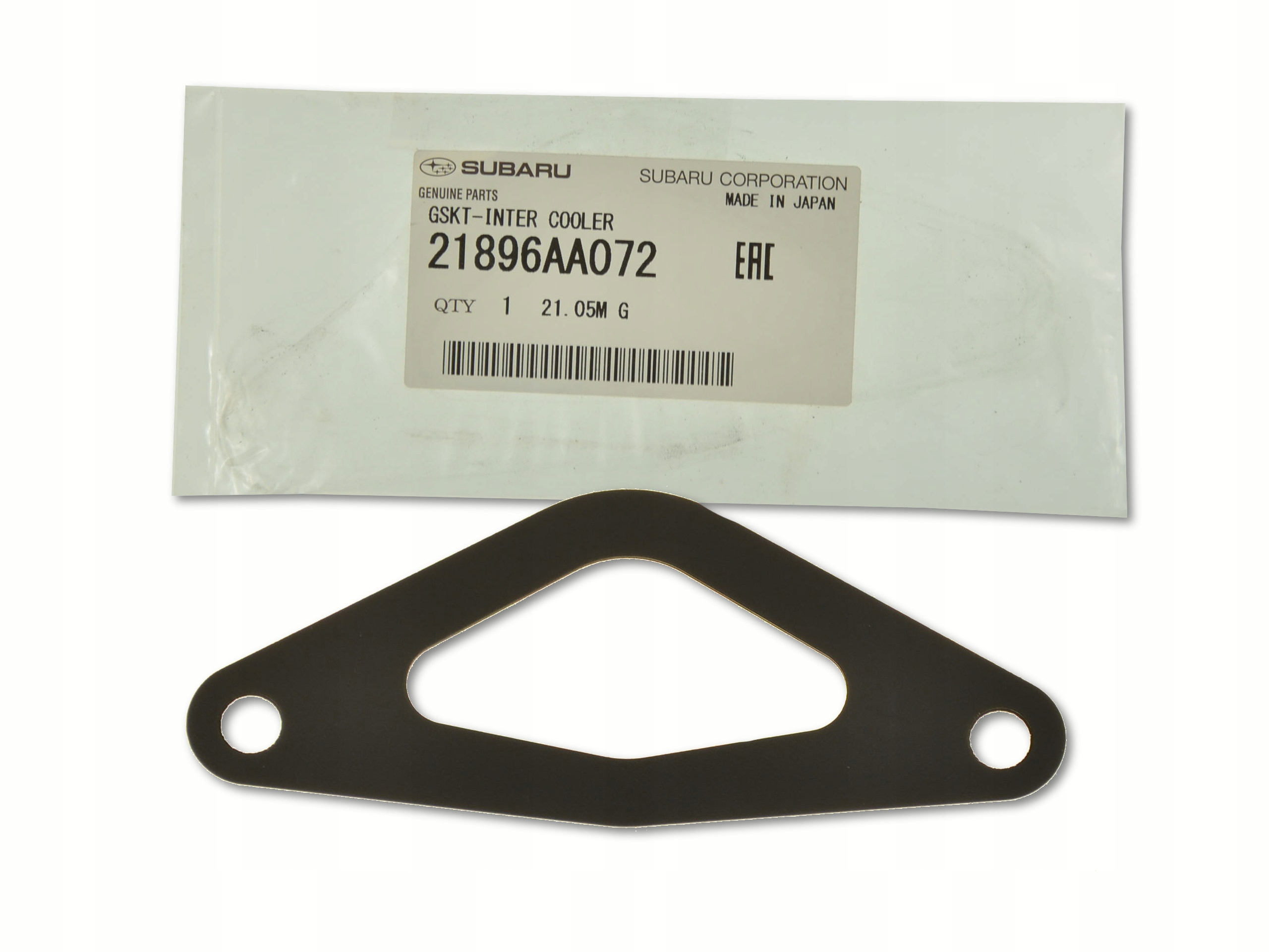 SUBARU IMPREZA III 07-12 2.5i USZCZELKA ZAWORU INTERCOOLERA