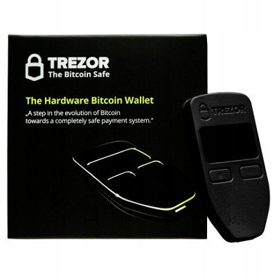 Trezor One черный кошелек для криптовалута