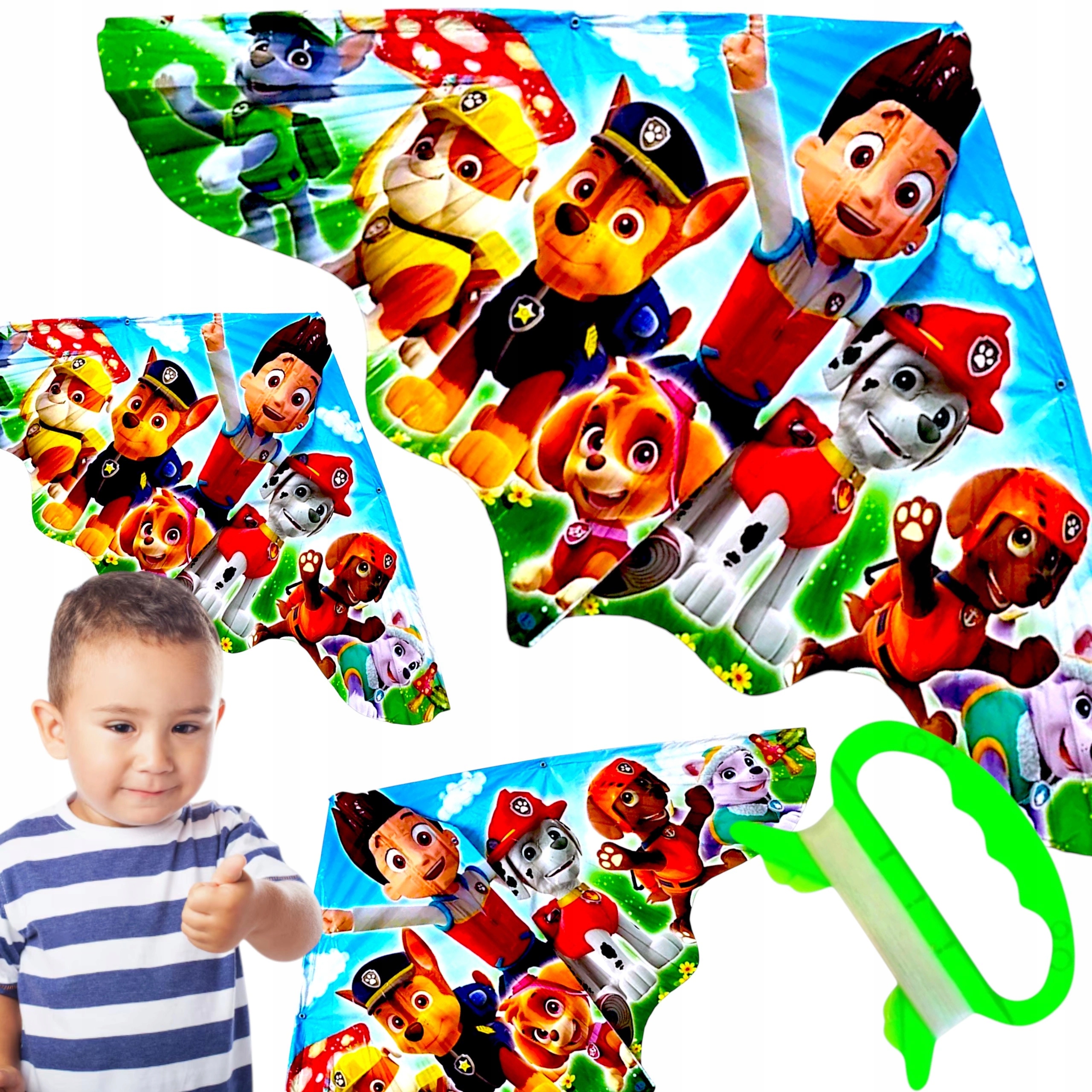 ДЕТСКИЙ ВОЗДУШНЫЙ ЗМЕЙ ЩЕНЯЧИЙ ПАТРУЛЬ БОЛЬШОЙ 120 СМ КРАСОЧНЫЙ ИДЕАЛЬНО ПОДХОДИТ ДЛЯ ОБУЧЕНИЯ ЛЕСКИ