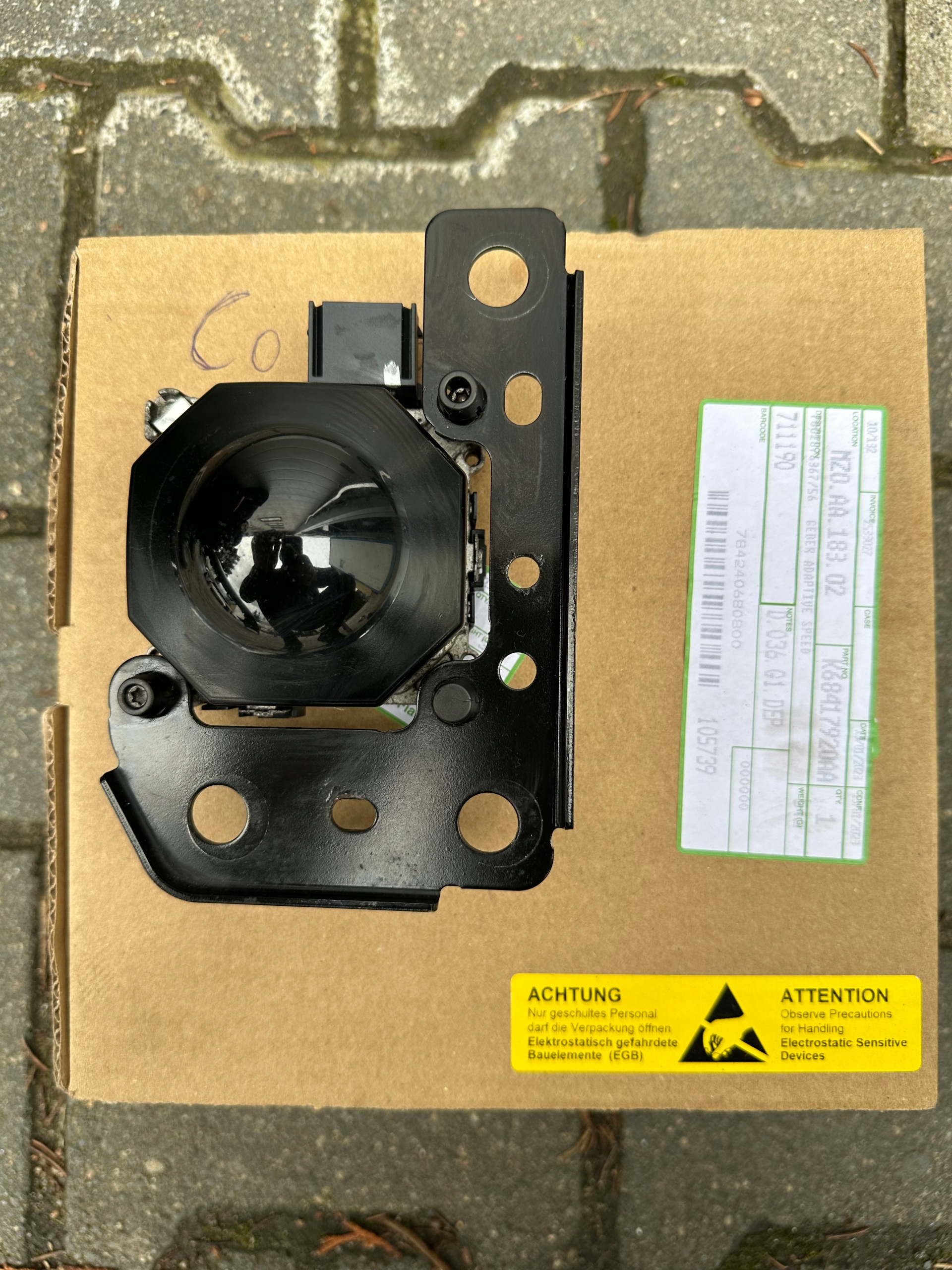 Радар distronic jeep compass 68417920AA